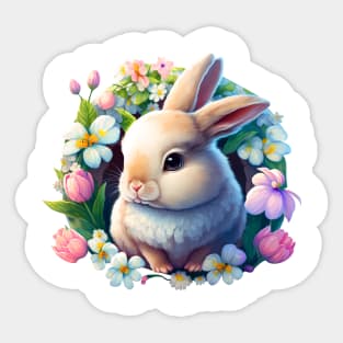 Easter Bunny Sticker